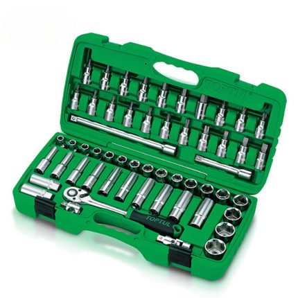 JUEGO DE DADOS 1/2" 55 PIEZAS